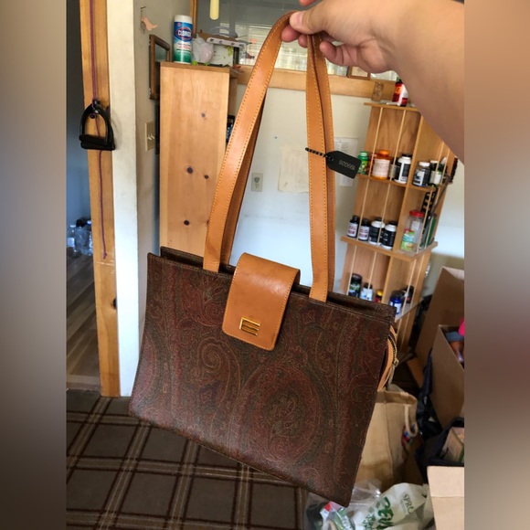 Etro Paisley Zip Tote - Picture 3 of 7